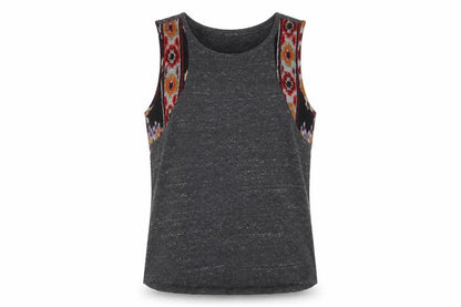 Womens UK Size L Pull&Bear Grey Basic Tank