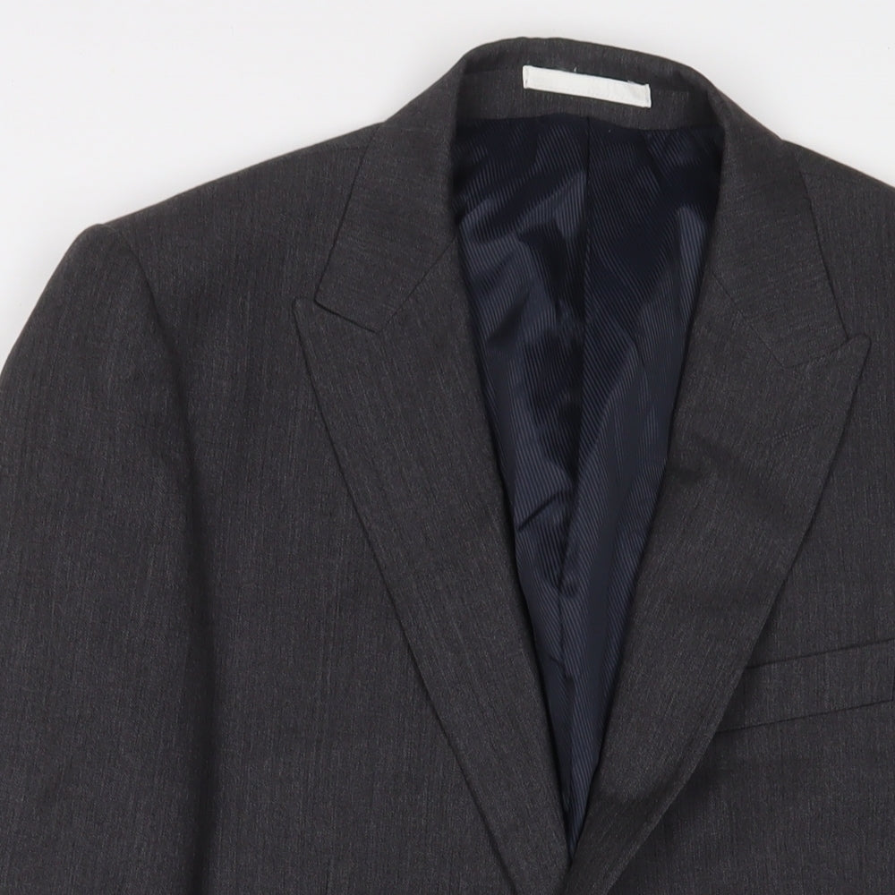 Mens UK Size 38 NEXT Regular Grey Suit Jacket