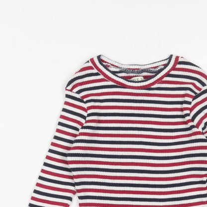 Womens UK Size M Brave Soul Multicoloured Pullover Jumper
