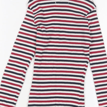 Womens UK Size M Brave Soul Multicoloured Pullover Jumper