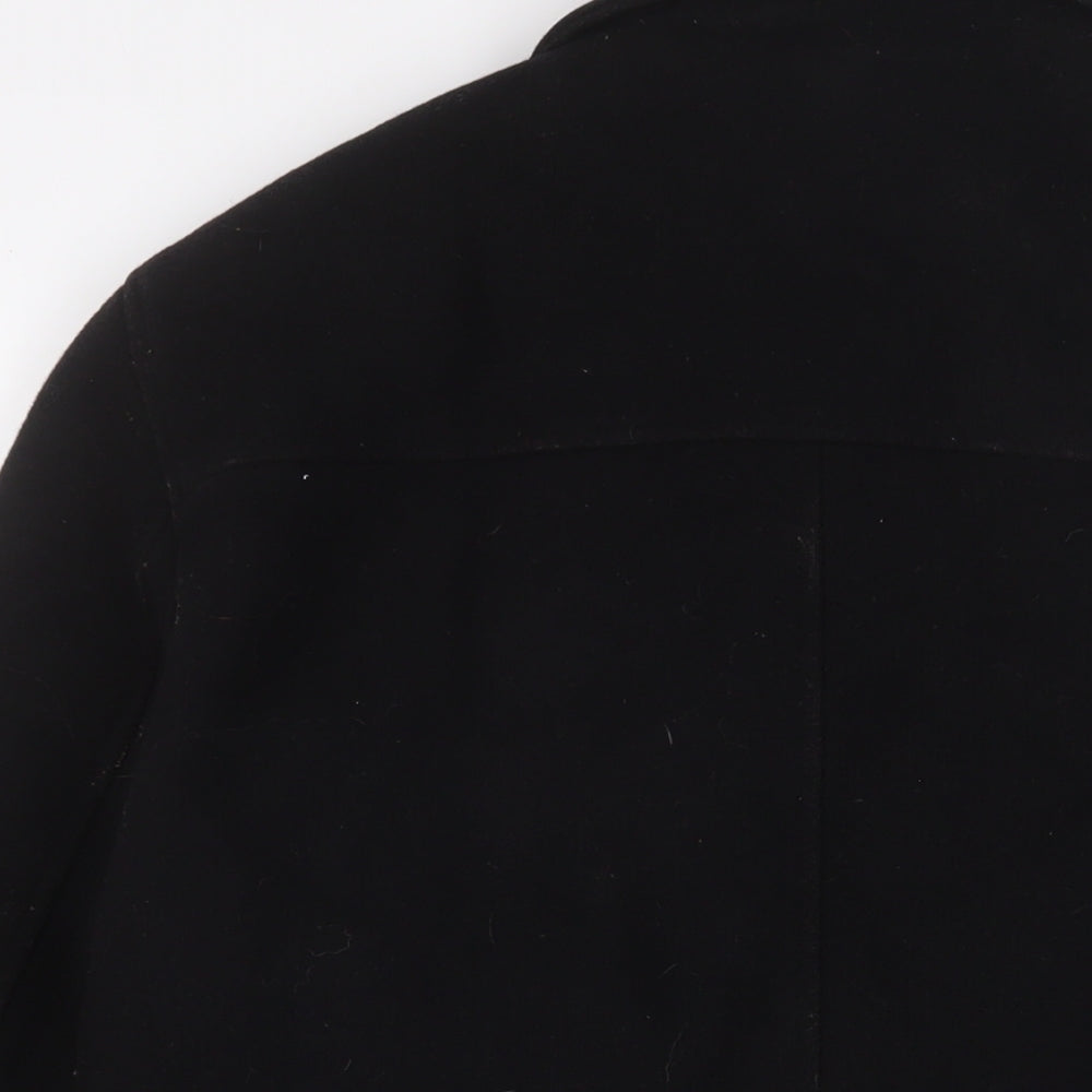 Mens UK Size L Black Rivet Black Jacket