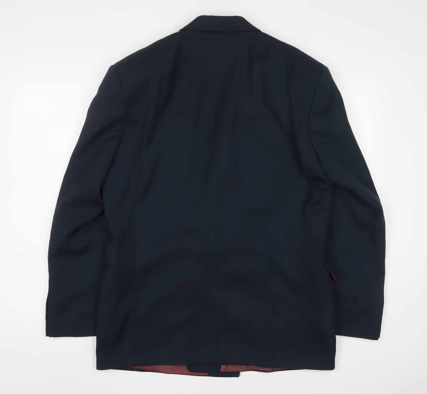 Mens UK Size 38 River Island Regular Blue Suit Jacket