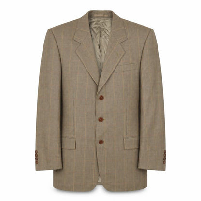 Mens UK Size 38 Blazer Regular Brown Suit Jacket