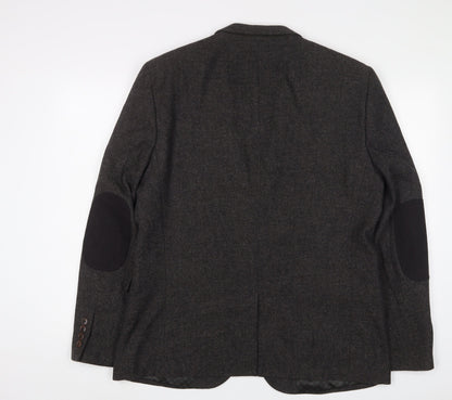 Mens UK Size 44 NEXT Regular Brown Suit Jacket