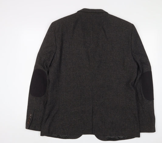 Mens UK Size 44 NEXT Regular Brown Suit Jacket