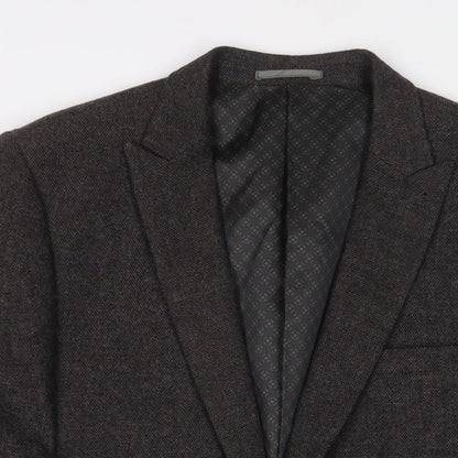 Mens UK Size 44 NEXT Regular Brown Suit Jacket