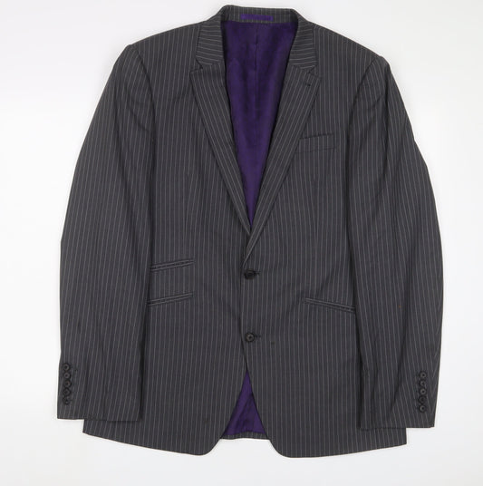 Mens UK Size 40 NEXT Regular Grey Suit Jacket