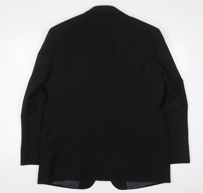 Mens UK Size 44 Marks and Spencer Regular Black Suit Jacket