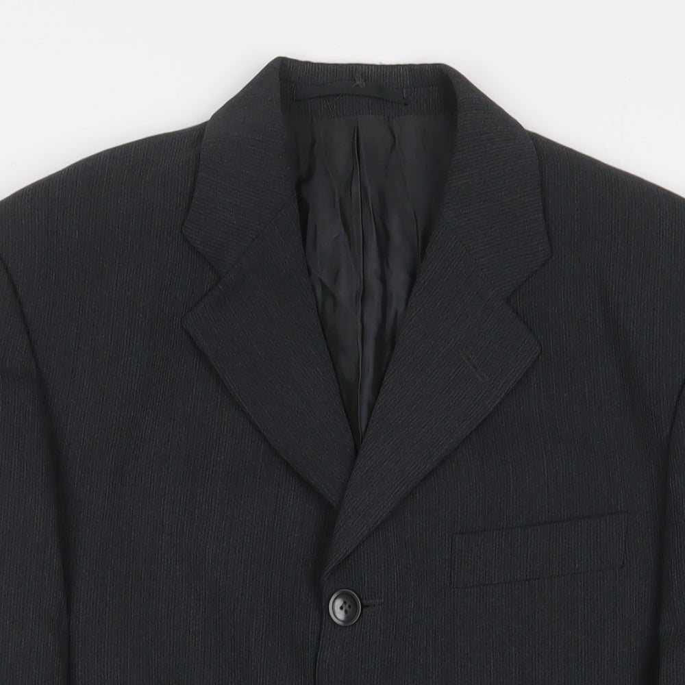 Mens UK Size 38 REMUS Regular Grey Suit Jacket