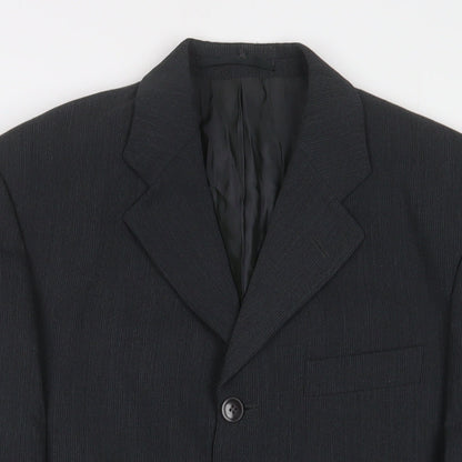 Mens UK Size 38 REMUS Regular Grey Suit Jacket