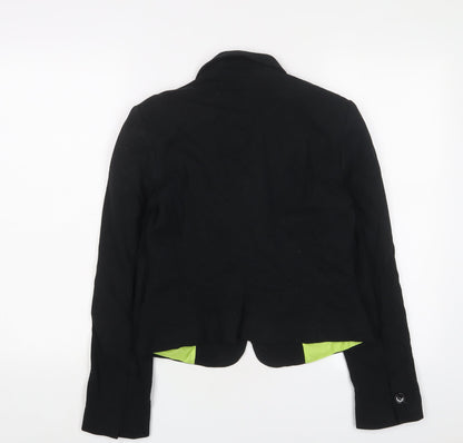 Womens UK Size 12 United Colors of Benetton Black Jacket
