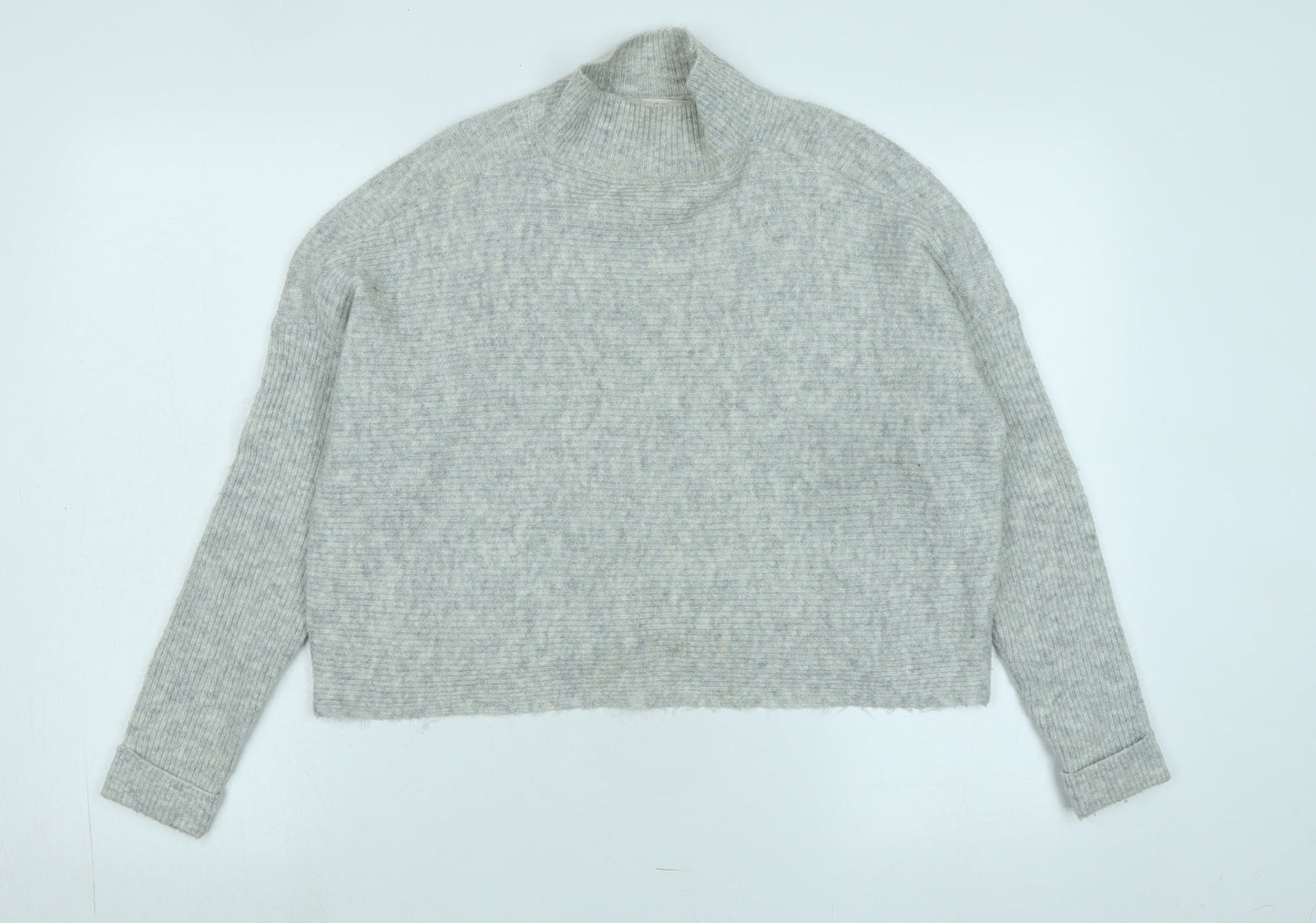Womens UK Size 6 Miss Selfridge Grey Pullover Jumper