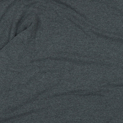 Womens UK Size L Studio Grey Jersey T-Shirt
