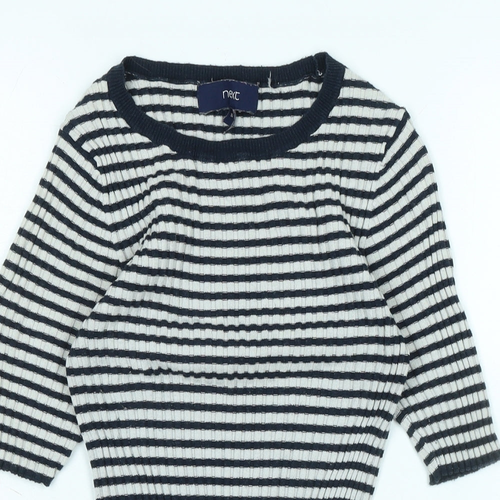 Womens UK Size 10 NEXT Blue Pullover Jumper