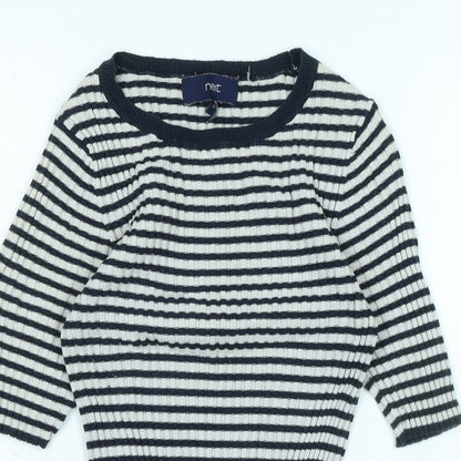 Womens UK Size 10 NEXT Blue Pullover Jumper