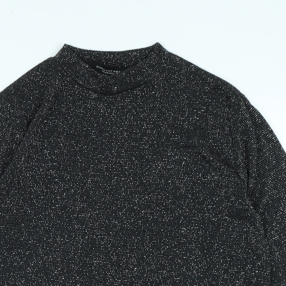 Womens UK Size 10 Dorothy Perkins Grey Pullover Jumper