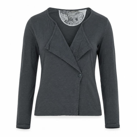 Womens UK Size XS Sandwich Grey Jacket