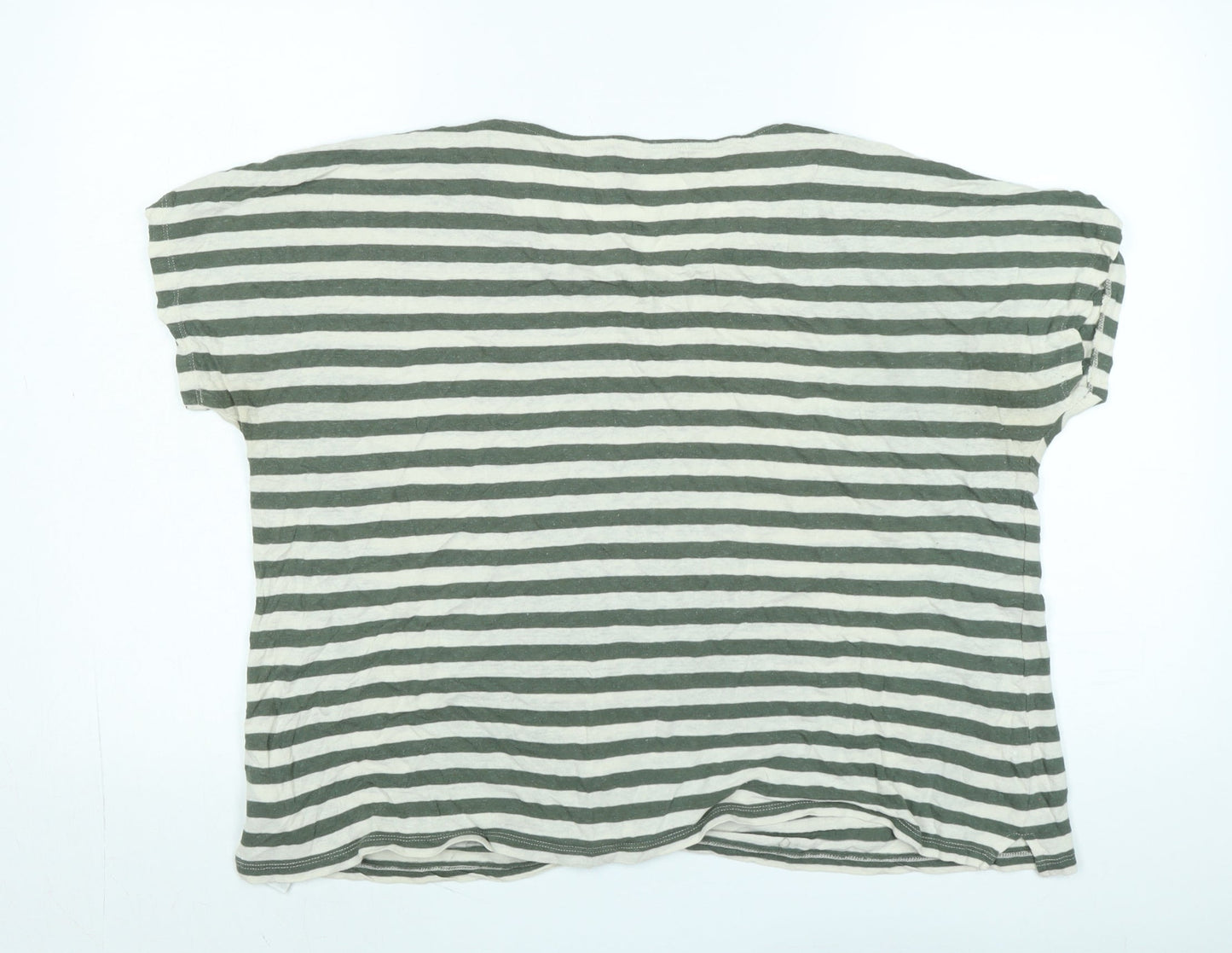 Womens UK Size L Soyaconcept Green Basic T-Shirt