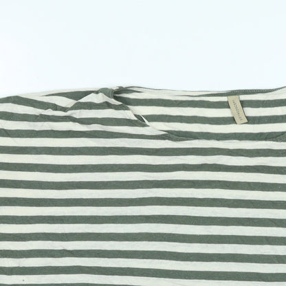 Womens UK Size L Soyaconcept Green Basic T-Shirt