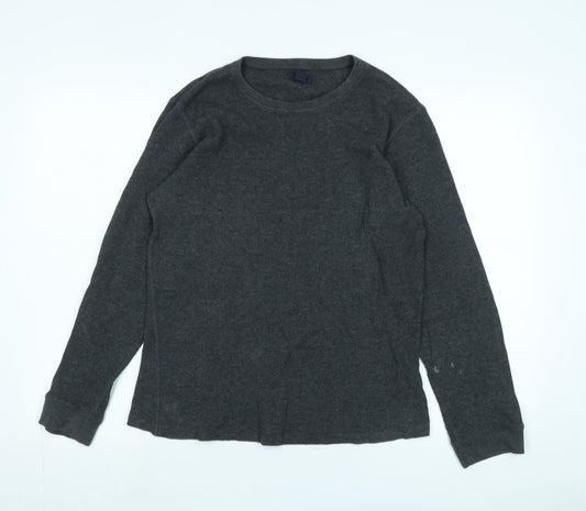 Womens UK Size S Gap Grey Jersey T-Shirt