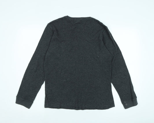 Womens UK Size S Gap Grey Jersey T-Shirt