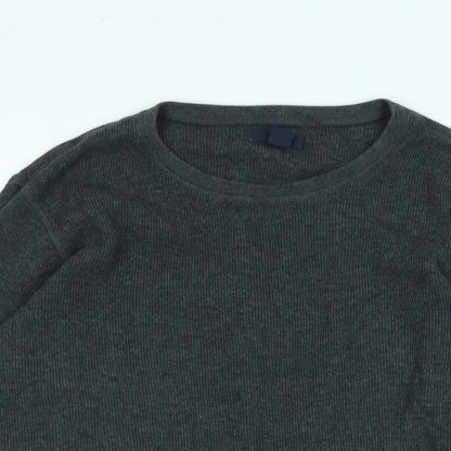 Womens UK Size S Gap Grey Jersey T-Shirt