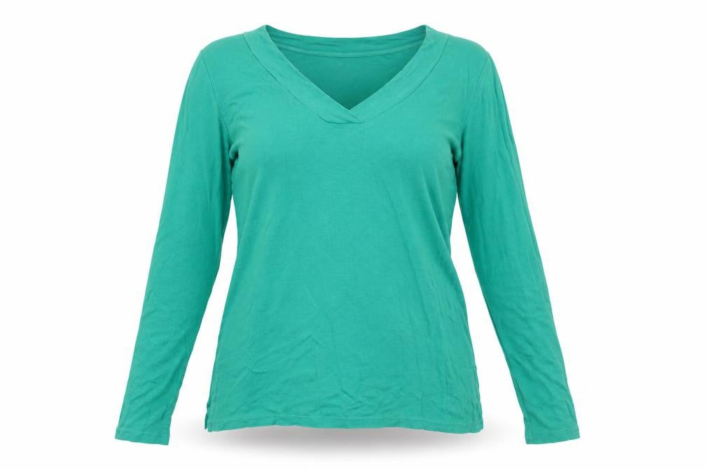 Womens UK Size M Gap Green Basic T-Shirt