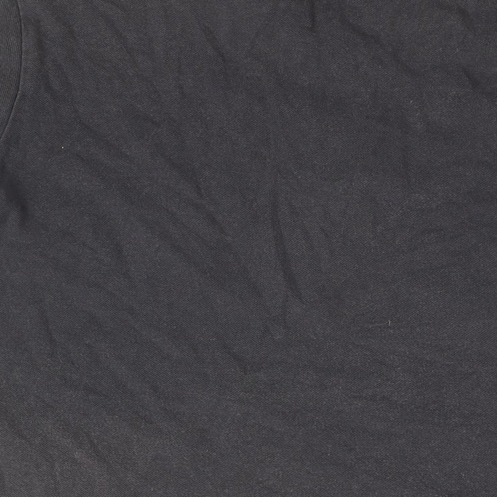 Larsson & Co Mens Blue Cotton Polo Size M Collared Button