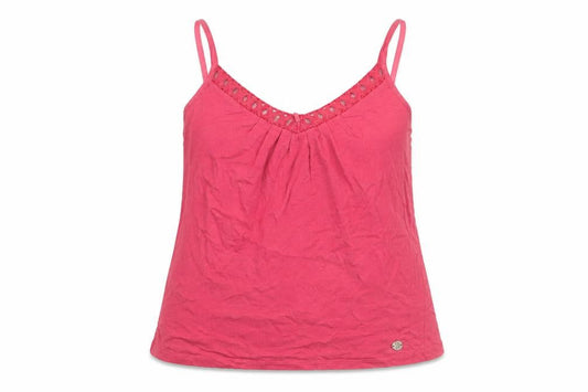 Womens UK Size 10 Betty Jackson Black Pink Camisole T-Shirt