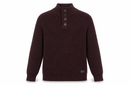 Mens UK Size M Brave Soul Purple Pullover Jumper