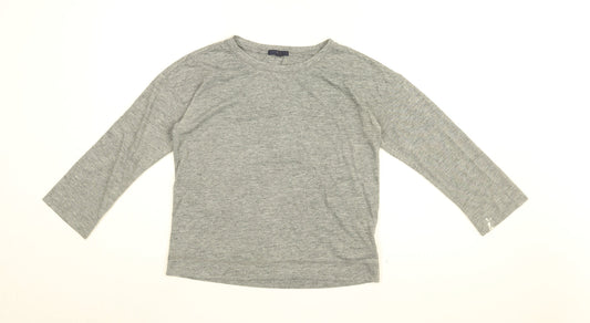 Womens UK Size S Gap Grey Basic T-Shirt