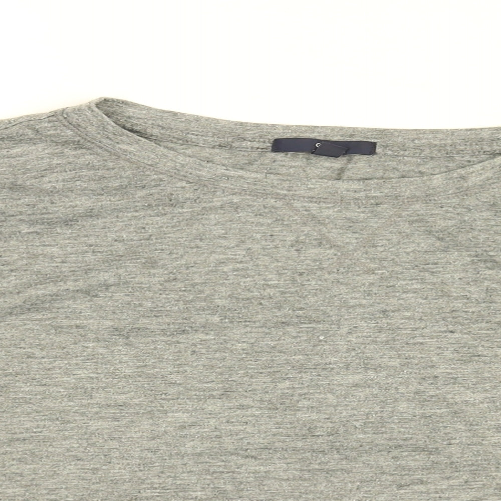 Womens UK Size S Gap Grey Basic T-Shirt