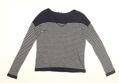 Womens UK Size S Gap Blue Basic T-Shirt