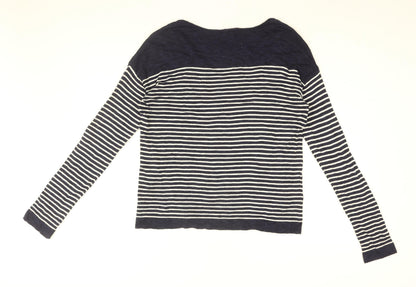 Womens UK Size S Gap Blue Basic T-Shirt