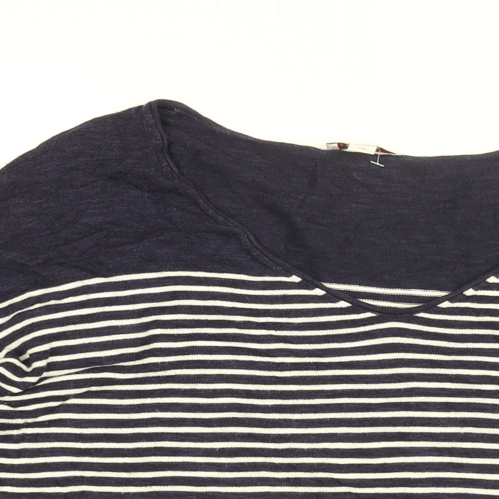 Womens UK Size S Gap Blue Basic T-Shirt