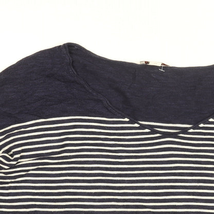 Womens UK Size S Gap Blue Basic T-Shirt