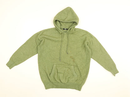 Mens UK Size L Jacamo Green Pullover Hoodie