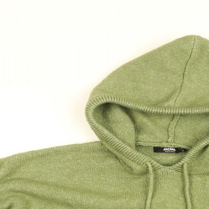 Mens UK Size L Jacamo Green Pullover Hoodie