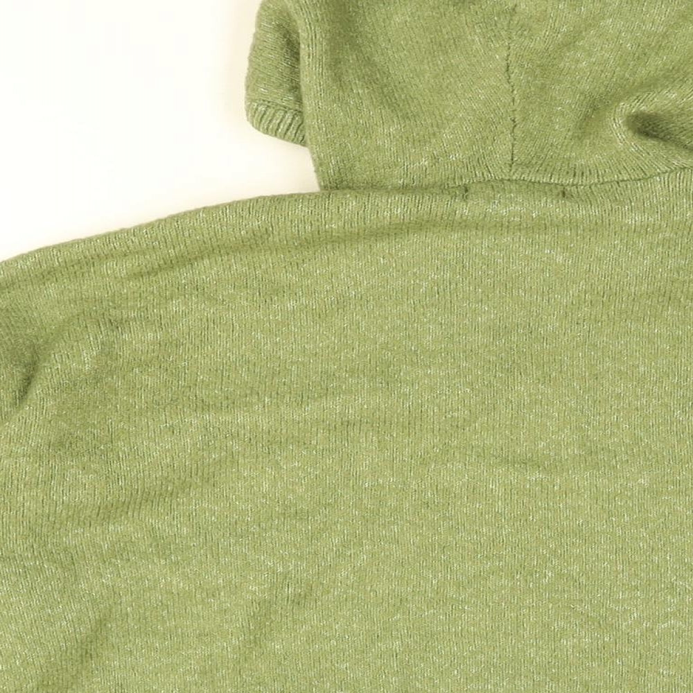 Mens UK Size L Jacamo Green Pullover Hoodie
