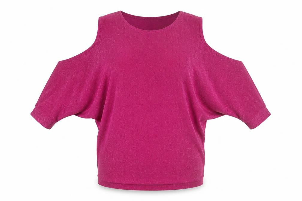 Womens UK Size L Phase Eight Purple Basic T-Shirt