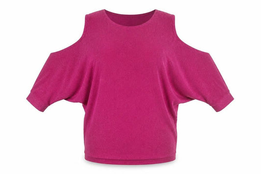 Womens UK Size L Phase Eight Purple Basic T-Shirt