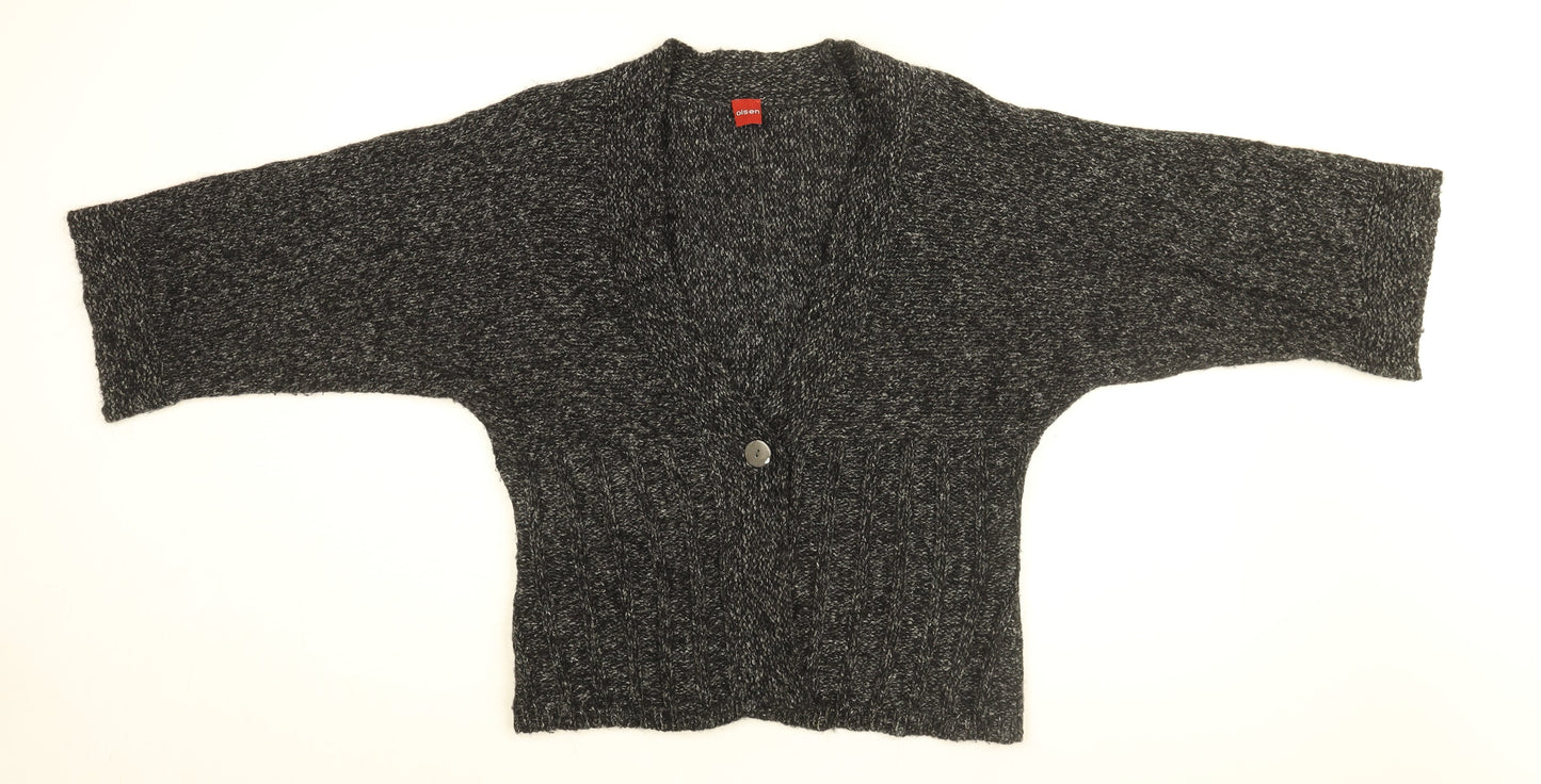 Womens UK Size 16 Olsen Black Cardigan Jumper
