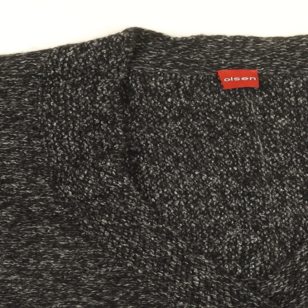 Womens UK Size 16 Olsen Black Cardigan Jumper