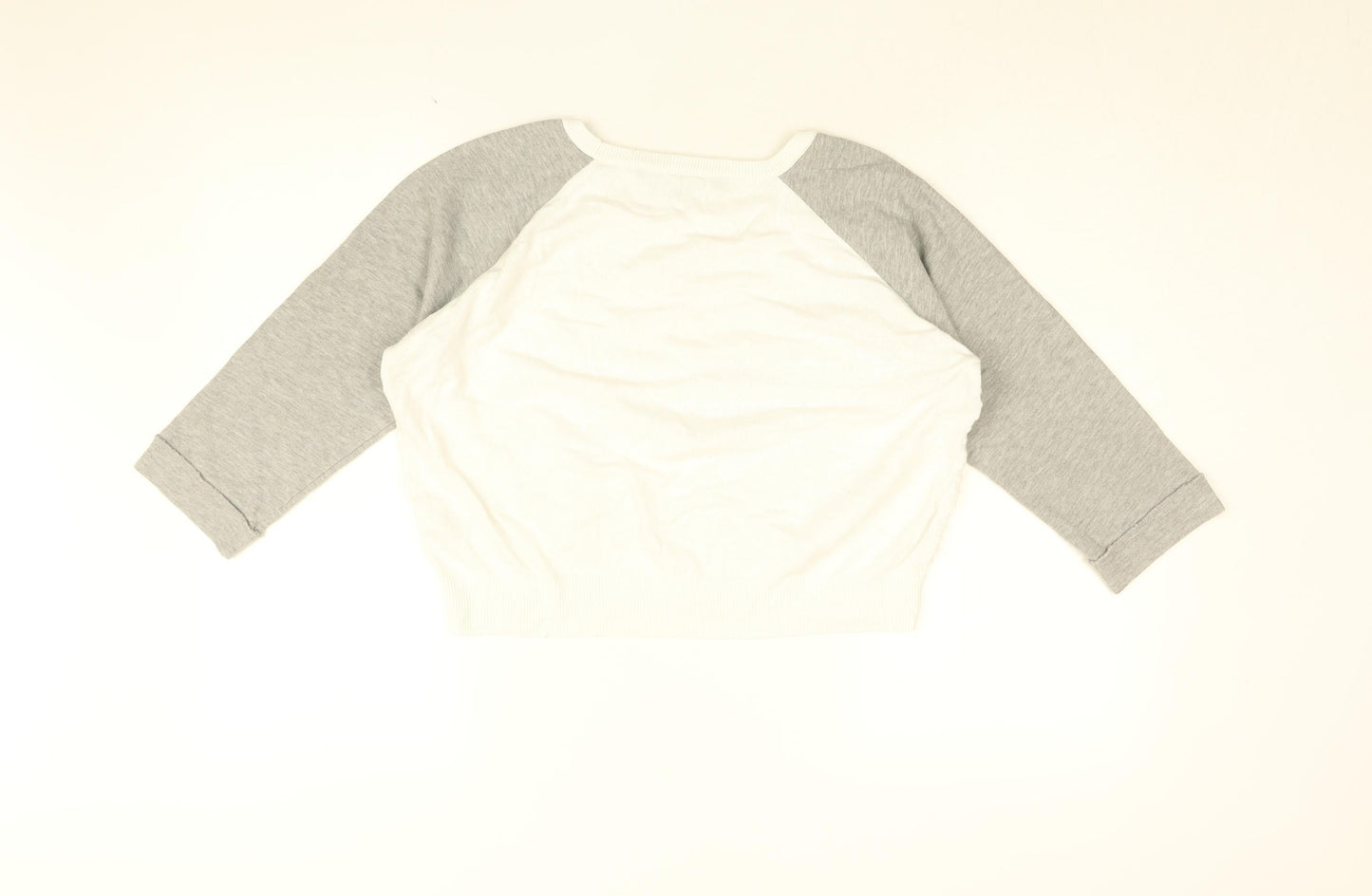 French Connection Womens White Cotton Basic T-Shirt Size S Round Neck