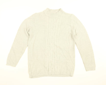 Womens UK Size 10 Isle Grey Pullover Jumper