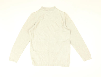 Womens UK Size 10 Isle Grey Pullover Jumper