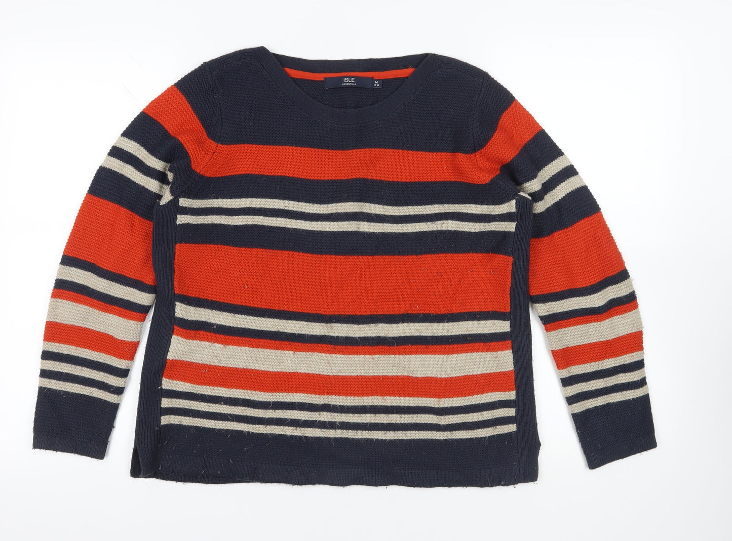 Womens UK Size 14-16 Isle Multicoloured Pullover Jumper