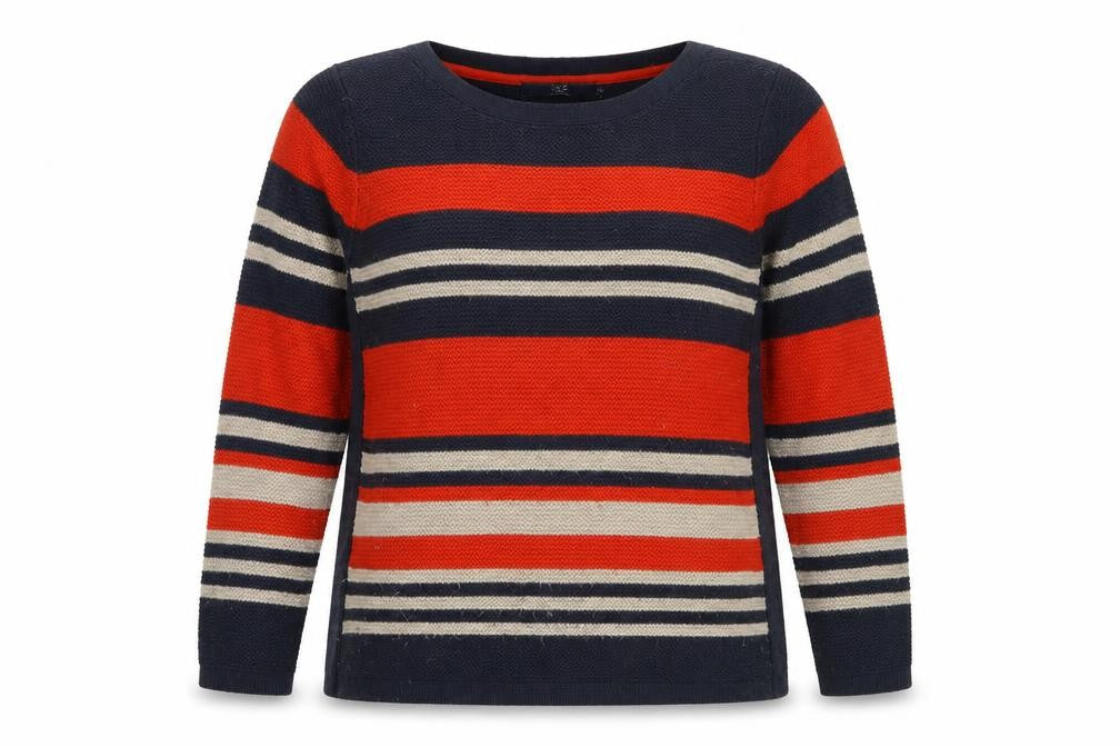 Womens UK Size 14-16 Isle Multicoloured Pullover Jumper