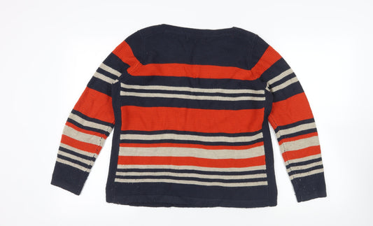 Womens UK Size 14-16 Isle Multicoloured Pullover Jumper