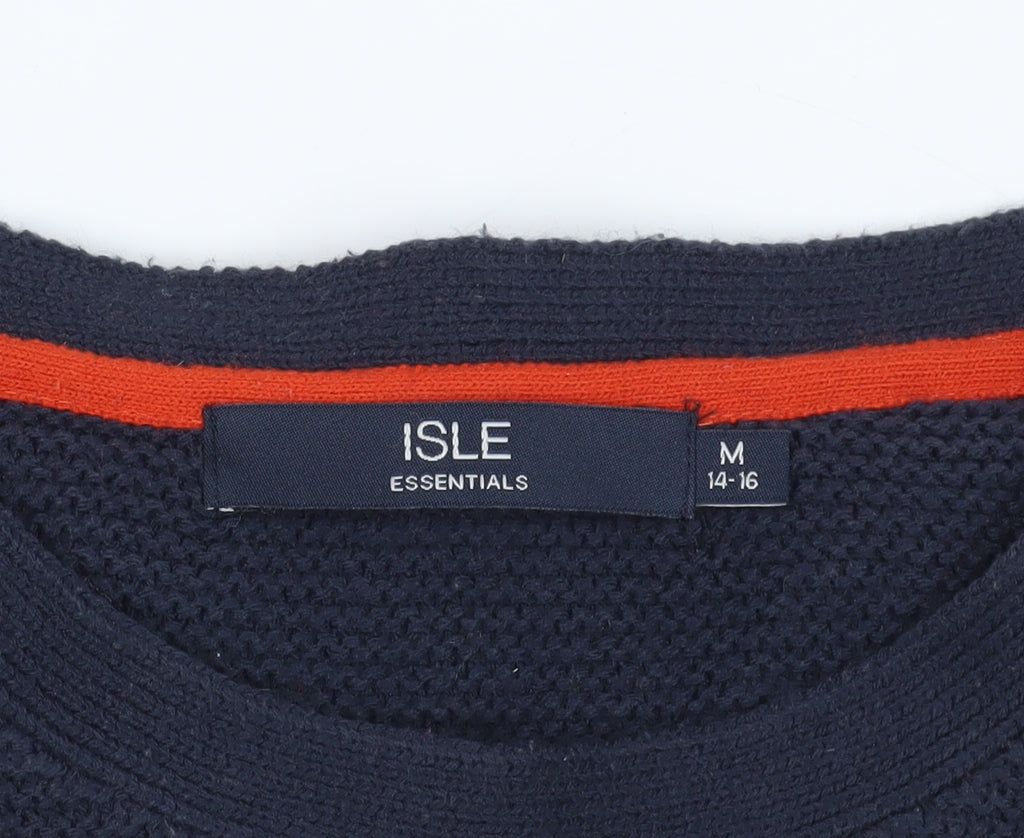 Womens UK Size 14-16 Isle Multicoloured Pullover Jumper
